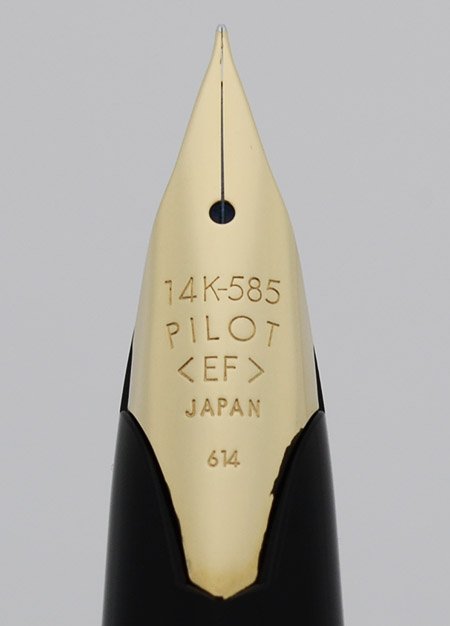 Pilot Elite 95S Pocket Fountain Pen - Black, 14k Extra Fine Nib
